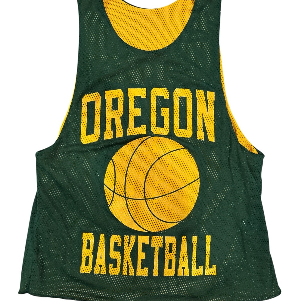 Vintage Oregon Basketball Reversible Practice Jersey